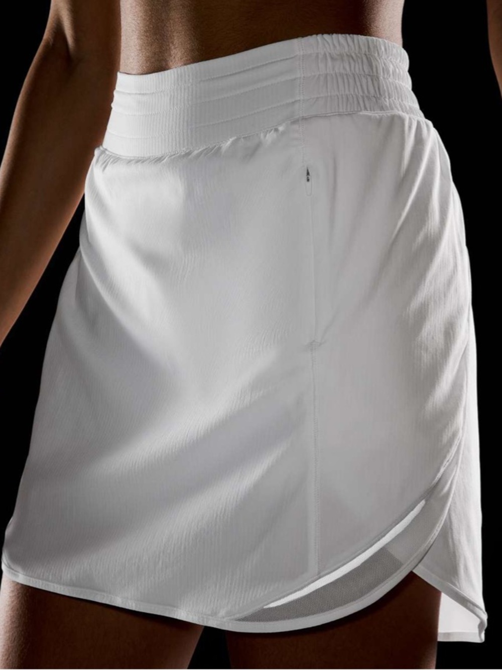 Lululemon Hotty Hot High-Rise Skirt *Long White Women’s Size 8